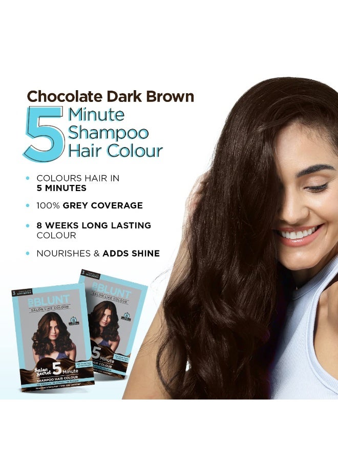 BBLUNT 5 Minute Shampoo Hair Colour 20ml×5 - Image 2